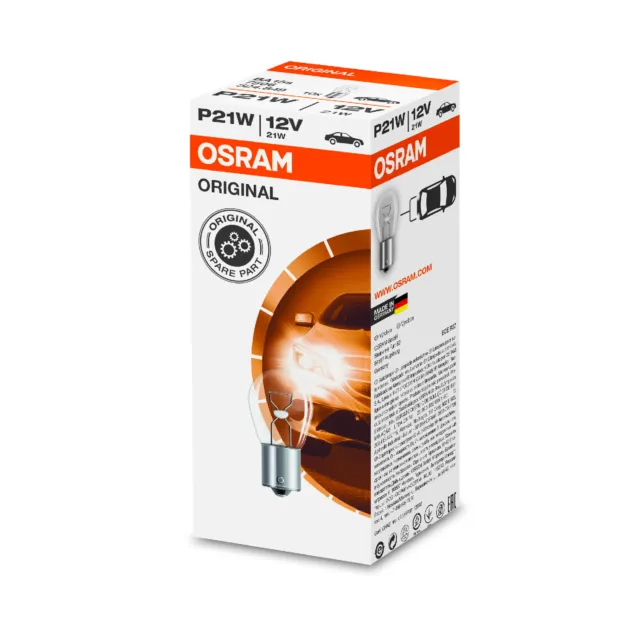 Osram LED P21W White Retrofit Bulbs Lamps 12v 1.4W BA15s 382 21W