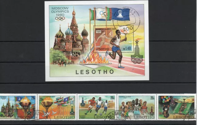 Olympiade 1980 Moskau  - Lesotho