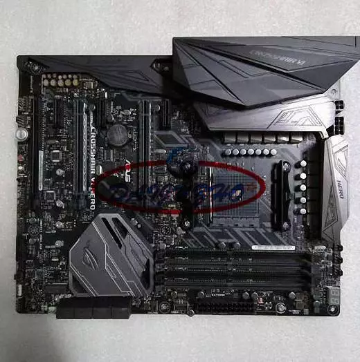 ASUS ROG CROSSHAIR VI HERO X370 AM4 ATX Gaming Motherboard M.2 RGB SLI