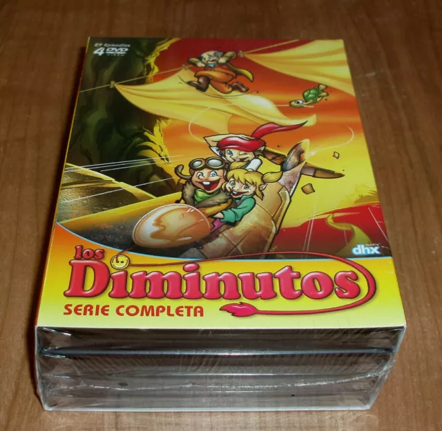 Los Diminutos Serie Completa 4 Dvd 29 Episodios Nuevo Precintado Animacion 1-6