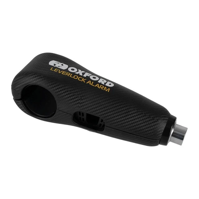 Oxford LeverLock leva allarme moto blocco sicurezza moto 120 dB nero