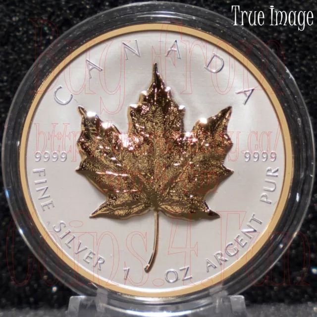 2023 Maple Leaf Canada Ultra-High Relief UHR SML $20 1 OZ Pure Silver Proof Coin