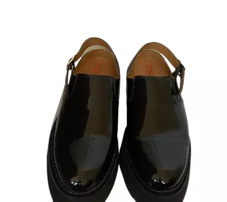 Rachel Comey Women's Black Cow Leather Jardinerio Mules, 8.5 2