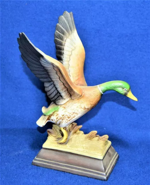 Porcellana Uccelli IN Volo Coll Fight Di Mallard Duck Edizione Speciale Figurina