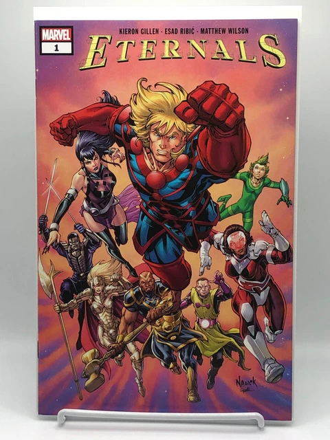 Eternals 1 (2021) Todd Nauck Walmart Variant  Cover Marvel Comics MCU