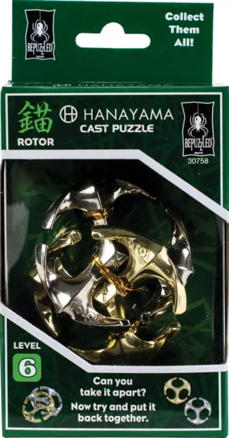 BePuzzled Hanayama Cast Puzzle-Rotor Level 6