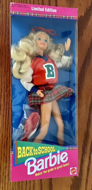 Brand New! Back To School Barbie 1996 Mattel 17099 Special Edition 🎄🎁