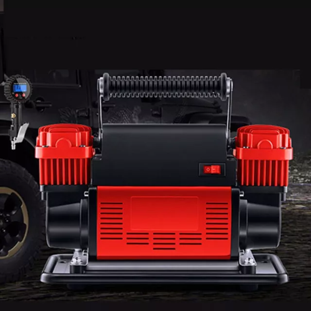 780W Double Cylinder Electric Car Air Pump 12V High Power High Pressure Air Pump