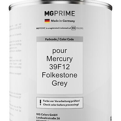 Peinture Voiture kit de pot pour Mercury 39F12 Folkestone Grey 2,5l 2