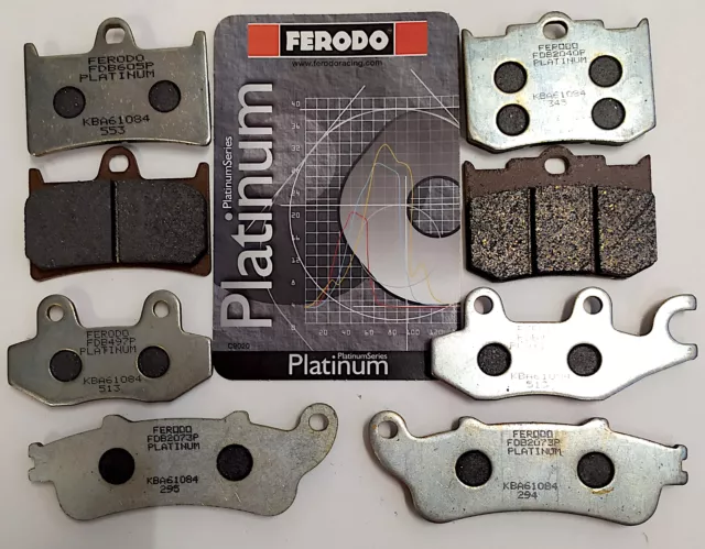 Ferodo Pastiglie Platinum Freno Ant Mz 1000 Sn Muz 2005-