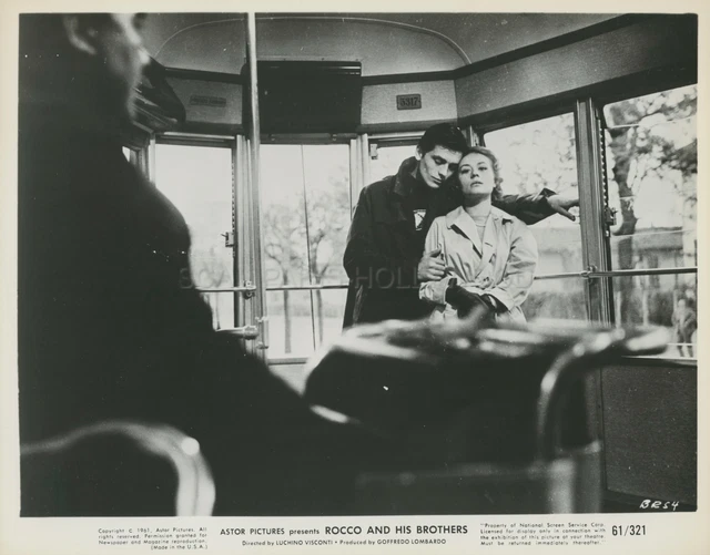 ALAIN DELON ANNIE Girardot Rocco And His Brothers Visconti 1960