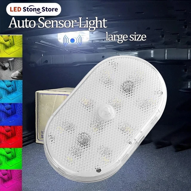 MOTION SENSOR LED Light USB Rechargeable Car Boot Interior Lamp £14.99 ...