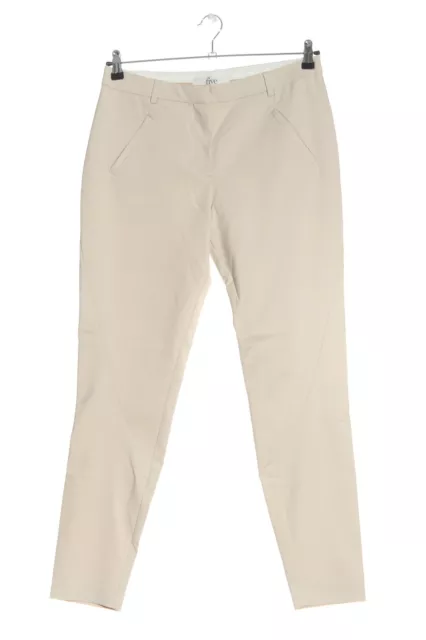FIVE UNITS Pantalon en jersey Dames T 40 blanc cassé style décontracté