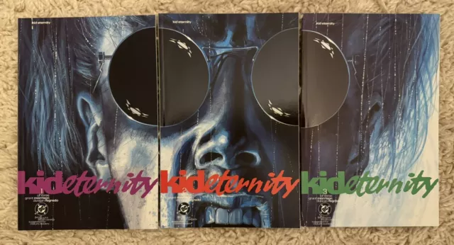 KID ETERNITY :COMPLETE PRESTIGE 3 ISSUE 1991 DC Vertigo SERIES by Grant MORRISON