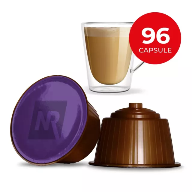 96 Capsule Cialde Caffe 100% Compatibili NESCAFE DOLCE GUSTO CORTADO