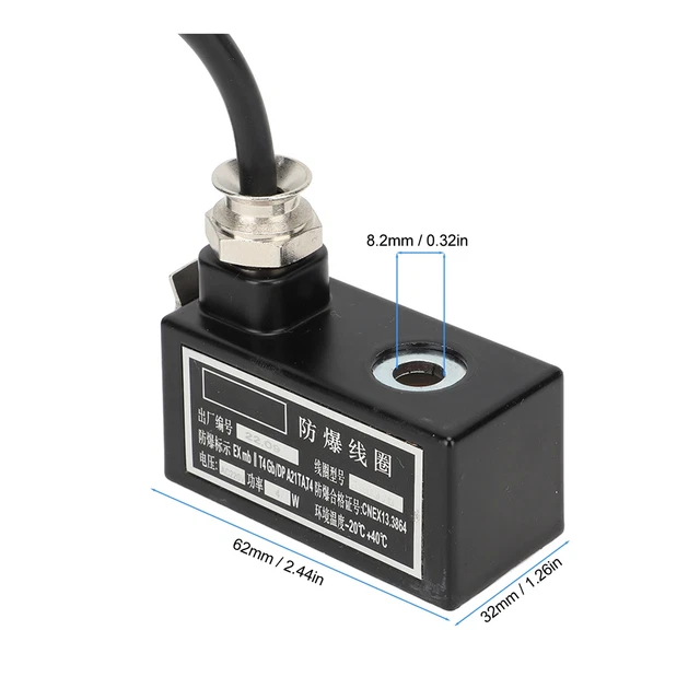 (AC220V)Bobine 'électrovanne Bobine 'électrovanne Pneumatique En Laiton