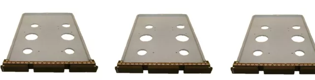 Lot Of 3 Dms-100 250 500 Supernode Face Plate Filler Panel Blank Dummy Units