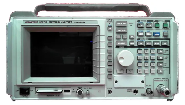 Advantest R3271A Spectrum Analyzer 100Hz to 26.5GHz