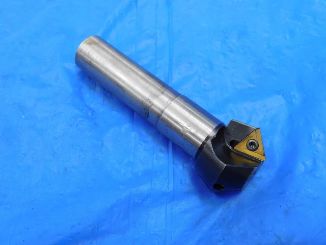 1-5/16" Dia. 45 Degree Indexable End Mill 3/4" Shank 2 Flute Carbide Insert