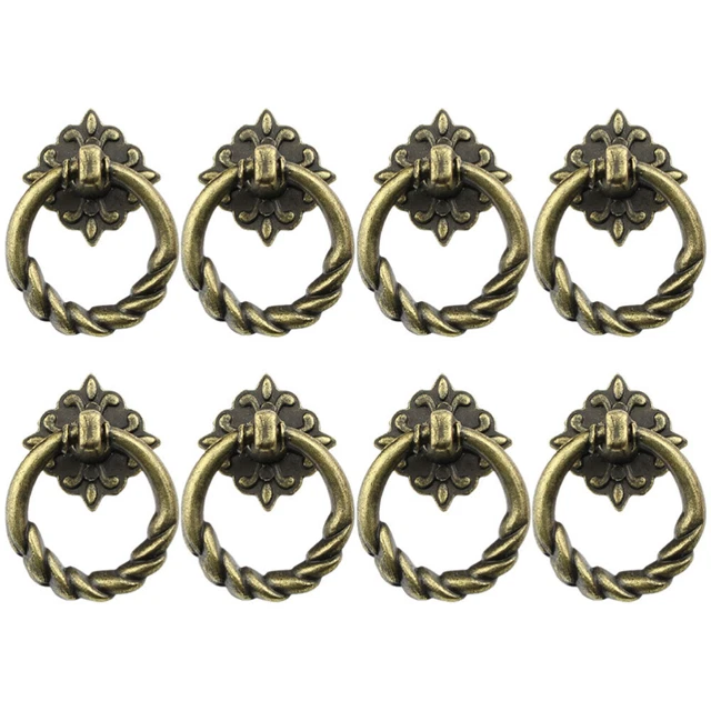 8 Pcs Mini Cabinet Knobs Drawer Handle Hanging Drawers for Closet Simple