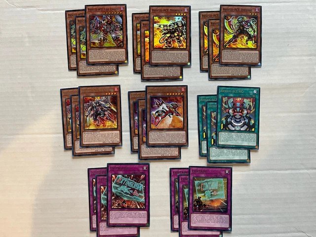 Rescue-Ace Deck Core 24 Cards Supers & Rares Amazing Defenders YuGiOh