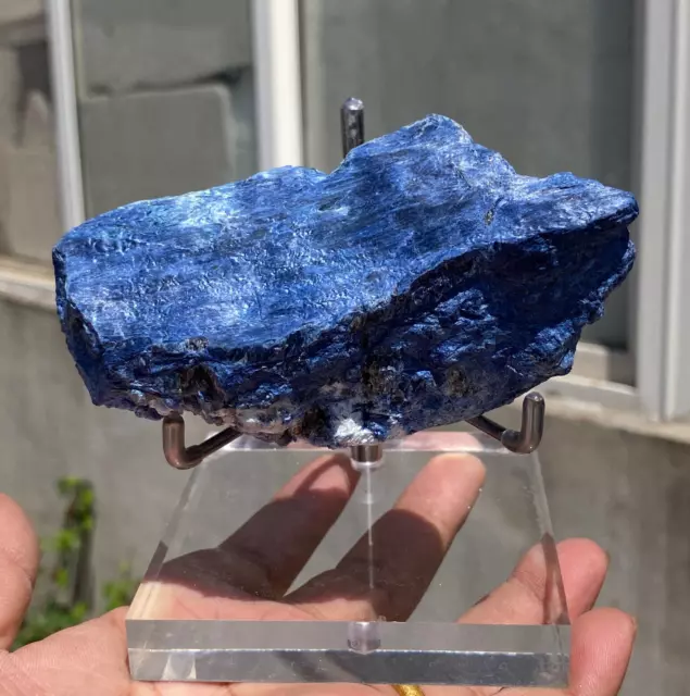 323g Large Rare Dumortierite Blue Gemstone Crystal Rough Specimen Madagascar