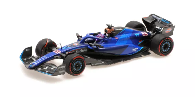 Minichamps 1:43 WILLIAMS RACING FW45 ALEXANDER ALBON 2023 Modèle - 417230123