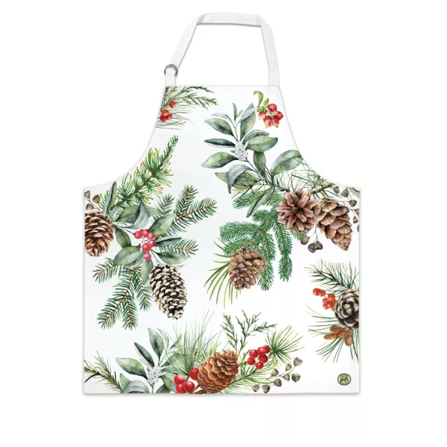 Michel Design Works Cotton Chef's Apron White Spruce - NEW