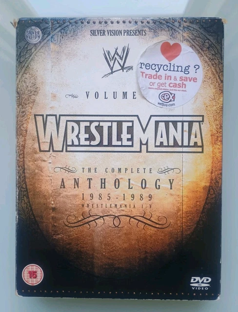 未開封】WWE WrestleMania Anthology 全巻セットおまけ付 WWE