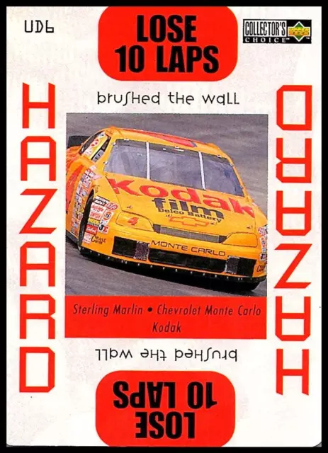 1997 Collector's Choice Sterling Marlin's Car Upper Deck 500 #UD6 Morgan-McClure