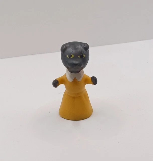 Mister Rogers Henrietta Pussycat Finger Puppet Ideal 1977 Mr. Rogers Playset