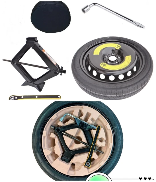 Ersatzrad Notrad 16 Zoll Für VW T-CROSS – Komplett Mit Werkzeug & Tasche!