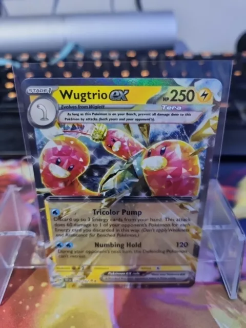 Wugtrio ex - 060/162 - Ultra Rare - Temporal Forces - NM/M - Pokemon Card