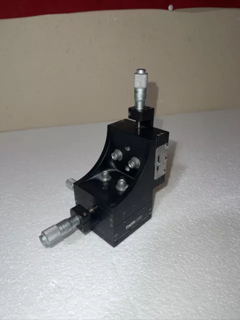 Thorlabs 148-811 3 Axis Mitutoyo Micrometer XYZ Translation Stage Nice 90 Degree