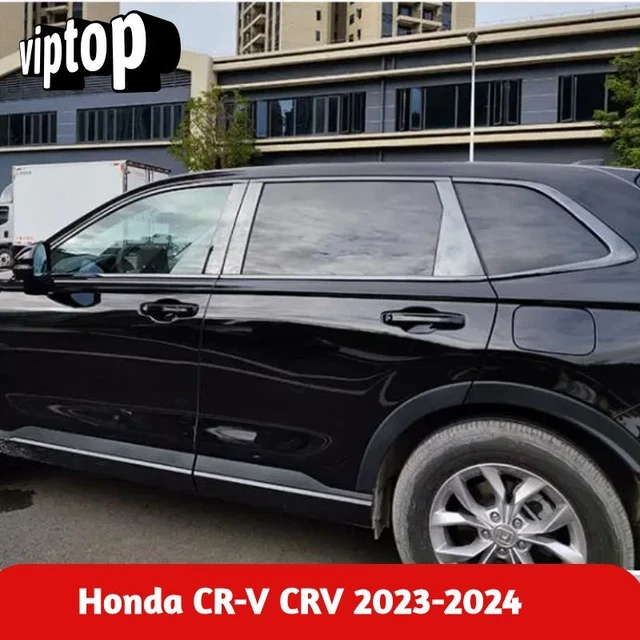 FOR HONDA CRV 20232024 Car Window Sill Molding Strip Cover Trim Black