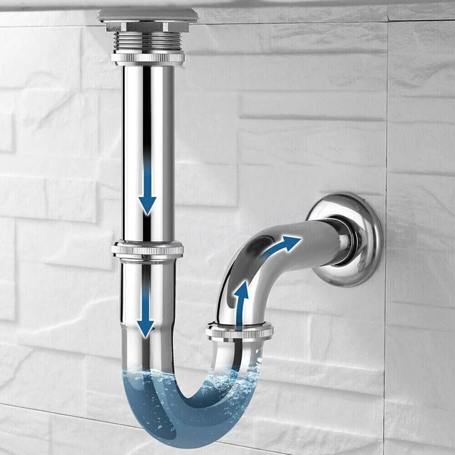 SIPHON POP DRAIN Valve Drain With OverflowSink Drain Antiodor Water