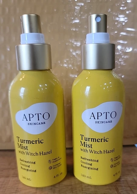 APTO Skincare Turmeric Mist with Witch Hazel 4 OZ each (2 bottles. New - Target) APTO Skincare Turmeric Mist with Witch Hazel 4 OZ each (2 bottles. New - Target)