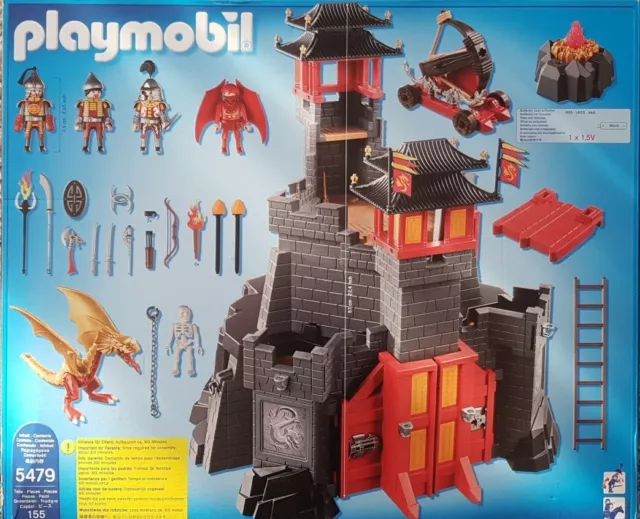 PLAYMOBIL 5479 Dragons - Große Asia Drachenburg Neu/Ovp 2