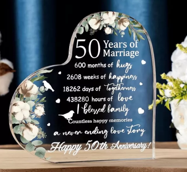 regalo 50 anni di matrimonio