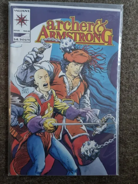 Archer & Armstrong #8 / Eternal Warrior #8 1993 Valiant Comics