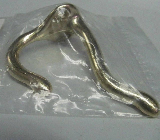 H B Ives Coat And Hat Hook 3" Model 571A3 3 Inch Plated Brass Made Usa 571 A 3 2