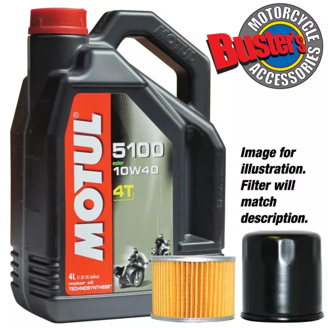 Honda CB 400 A Hondamatic 1978 Filter & Motul 5100 Oil 4L