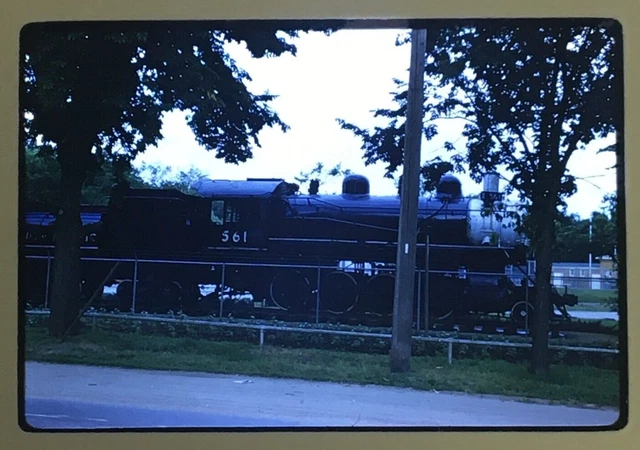 35mm Color Slide Kodachrome 1961 Locomotive 561 Oregon Short Line Railroad UP