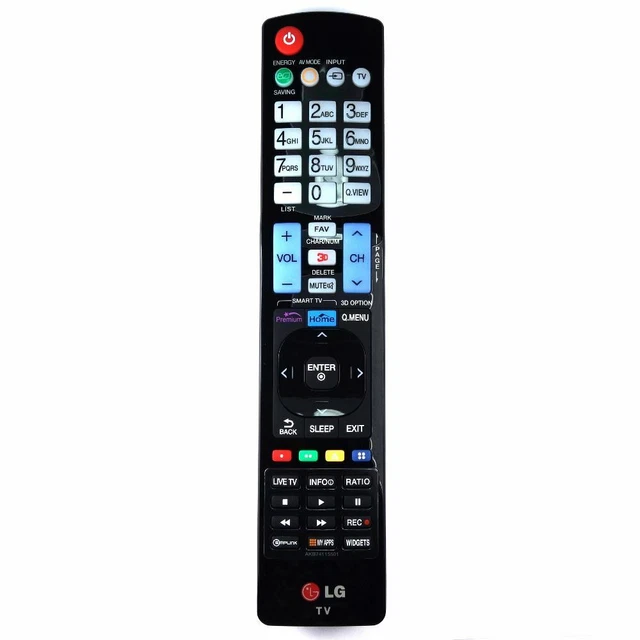 Télécommande De Remplacement Pour TV LG / Zenith - Modèle AKB72915244 - Neuf, Fréquence 433 MHz