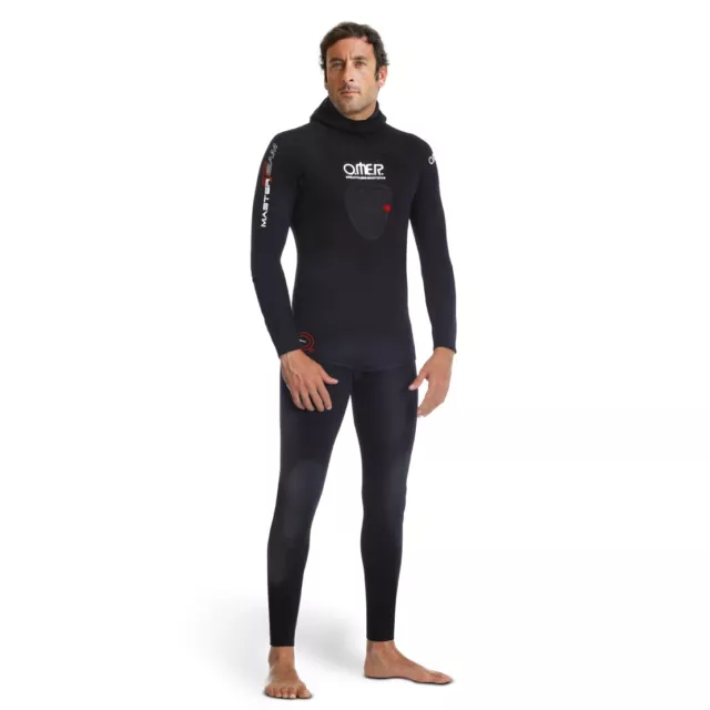 MUTA SUB MASTER TEAM OMER PESCA APNEA WETSUIT  NEOPRENE 3 MM SUBACQUEA Taglia 2