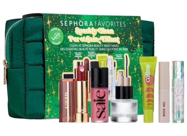 Sephora Favorites Sparkly Clean Beauty Set Holiday 2023