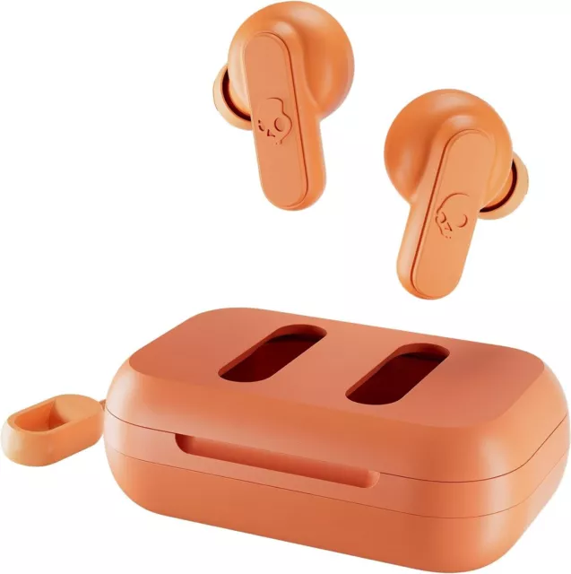 Skullcandy Dime True Wireless Bluetooth In-Ear Earbud Orange