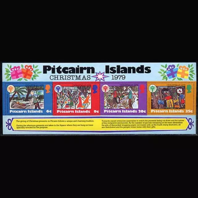 Pitcairn Is, Sc #191a, MNH, 1979, S/S, Christmas, Holiday