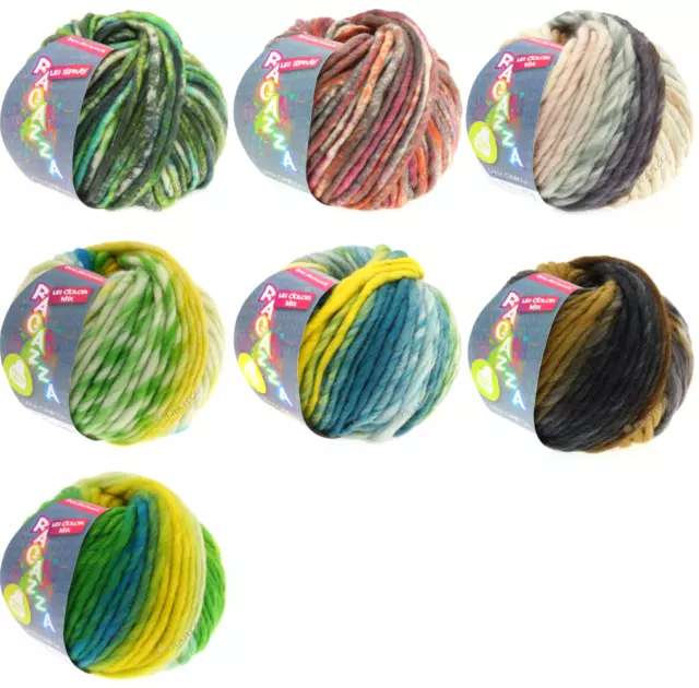 Lana Grossa - Lei color mix / spray - Ragazza - Wolle zum Stricken