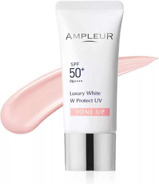 AMPLEUR Luxury White W Protect UV Tone Up 30g SPF50+ PA++++ JP